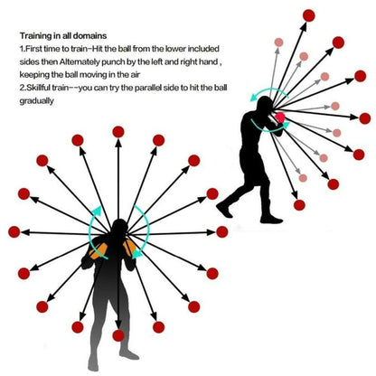 Speed Ball With Head Band For Reflex Trainer