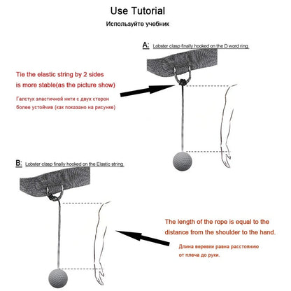Speed Ball With Head Band For Reflex Trainer