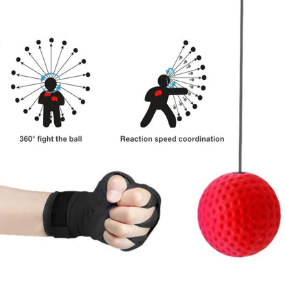 Speed Ball With Head Band For Reflex Trainer