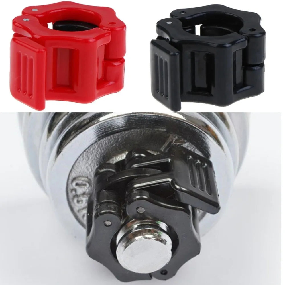 Barbell Collar Lock Clips for Weight Lifting - 28mm, 30mm, 25mm Dumbbell Clamp Spring Clips